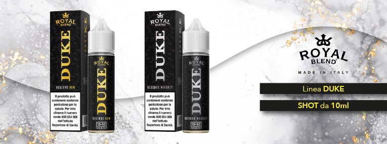 Duke Reserve Liquido Shot 10ml Royal Blend